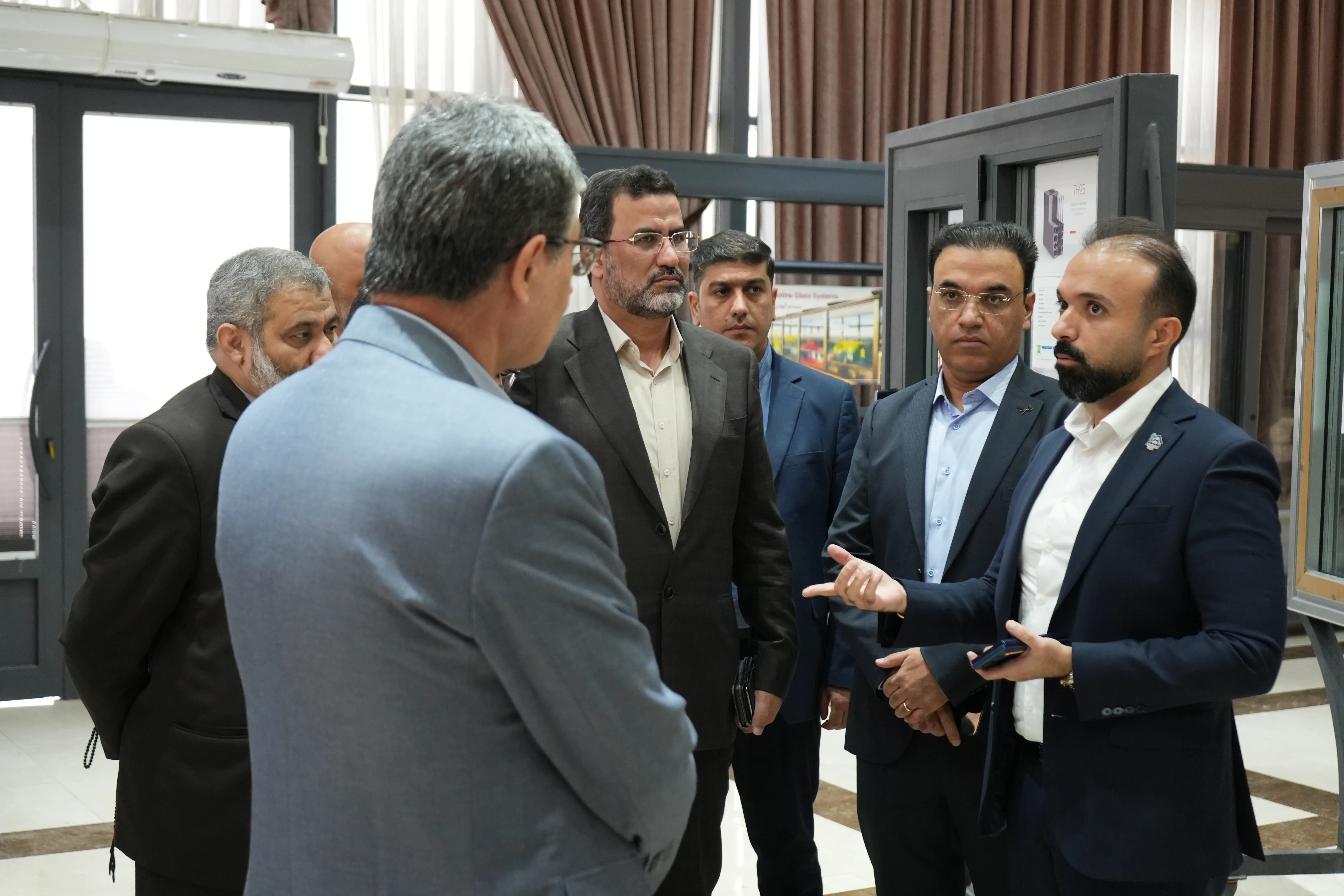 بازدید دکتر مفتح، قائم‌مقام وزیر صنعت، معدن و تجارت